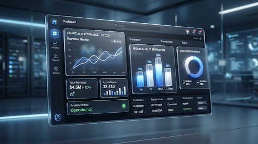 SaaS Dashboard Interface